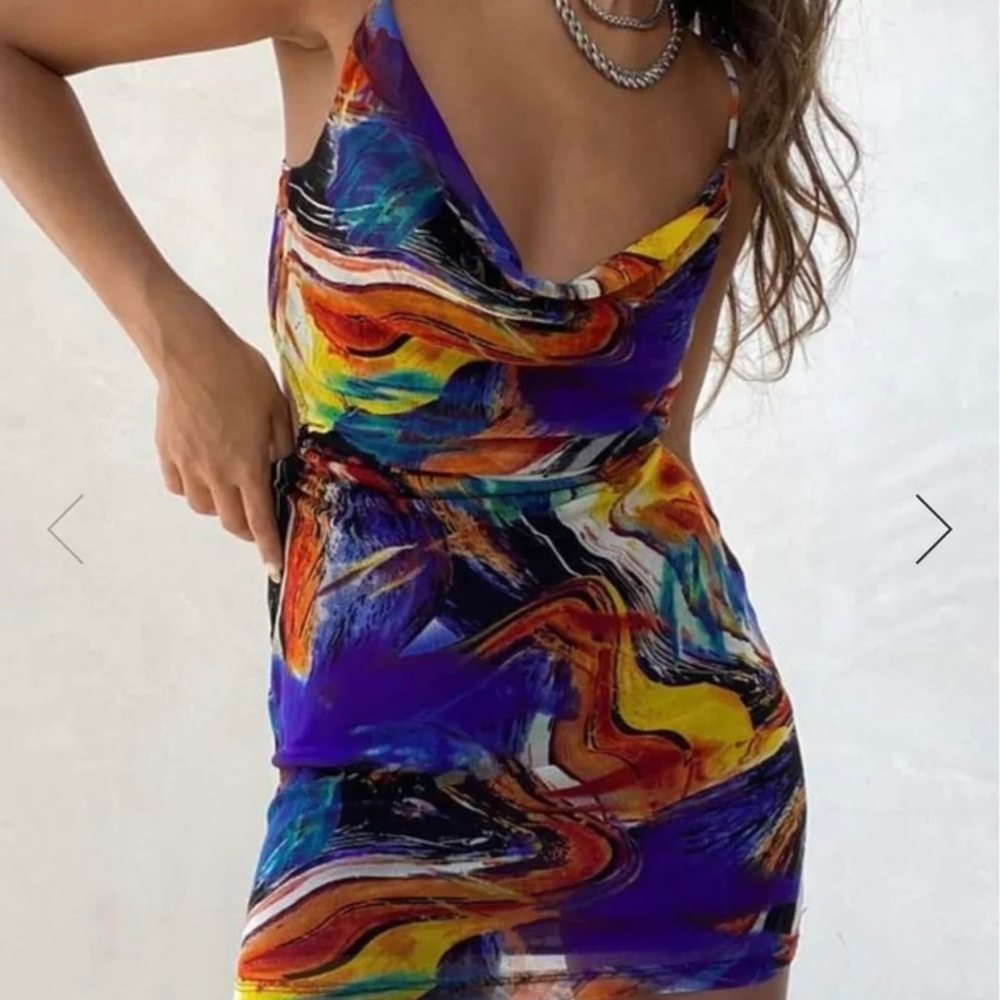 Rumours Backless Mini Dress